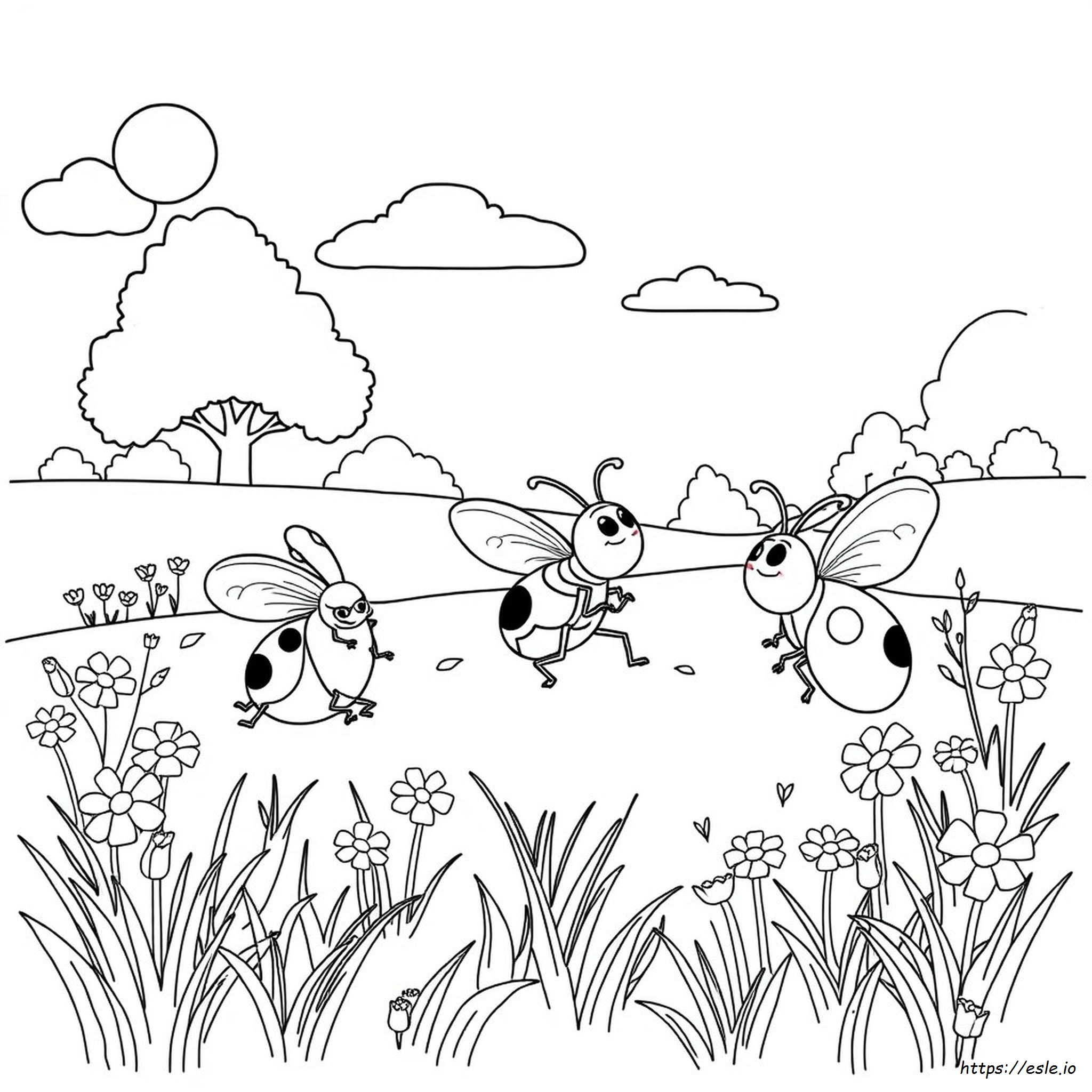 Kolorowanki Beat Bugs