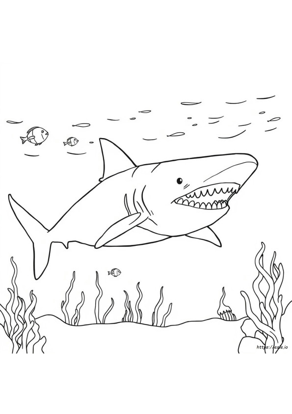 Megladon Ausmalbilder