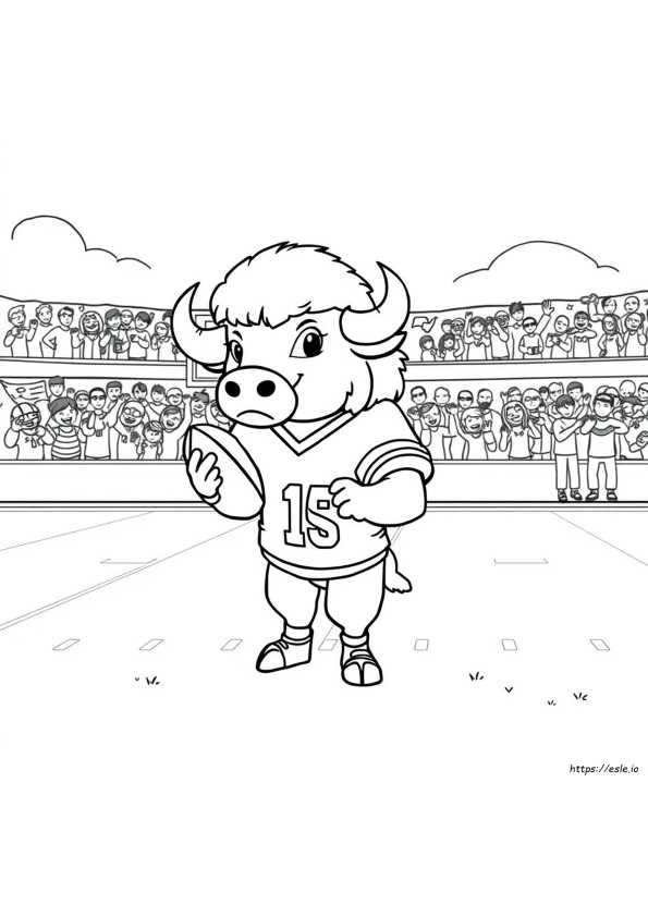 Coloriage Buffalo Bills