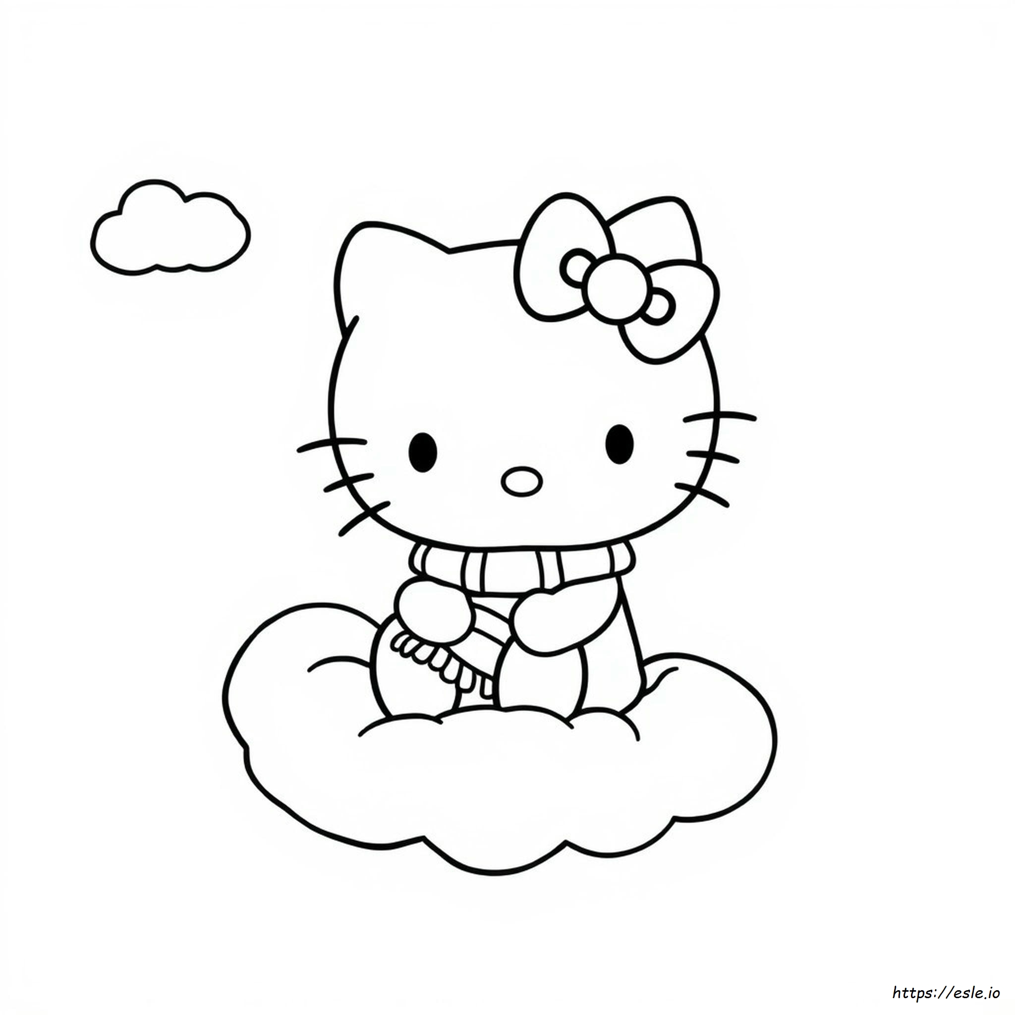 Hello Kitty Printable Coloring