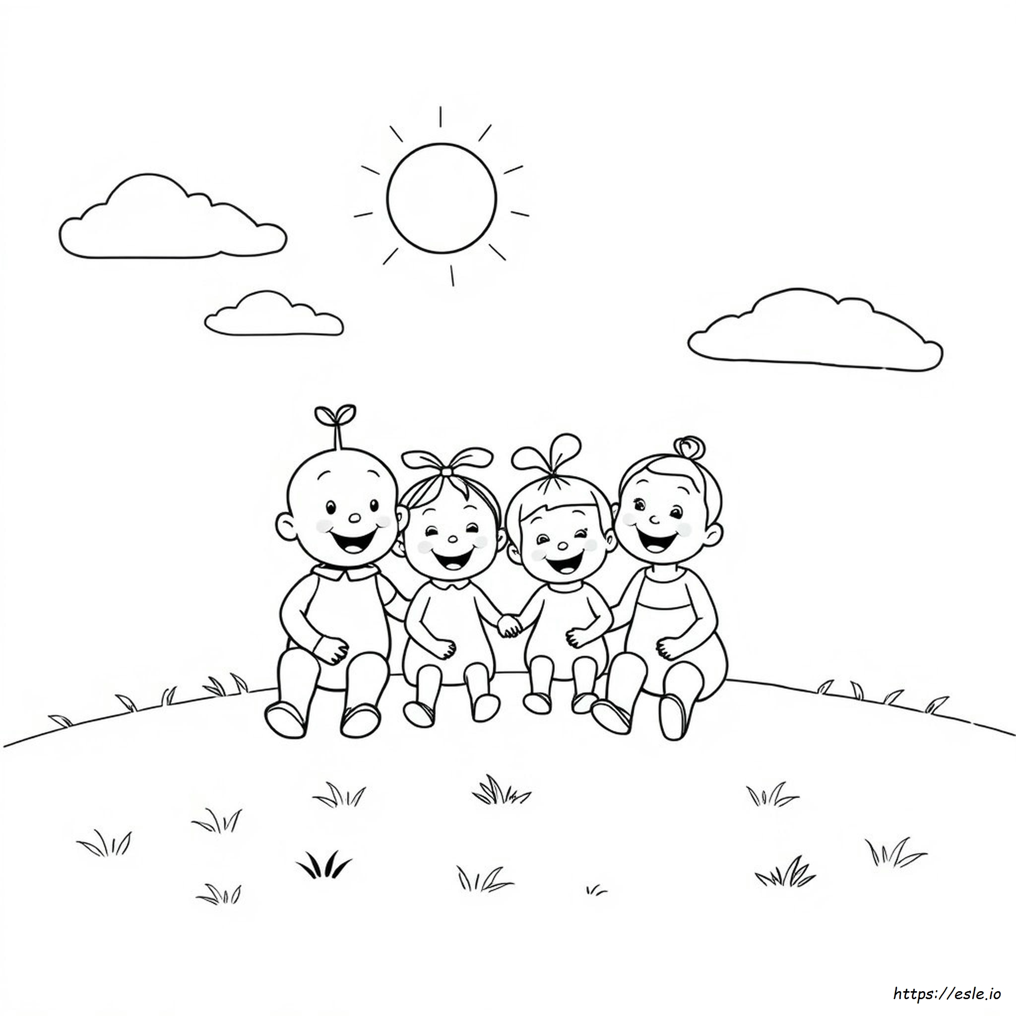 Cbeebies Colouring Pages