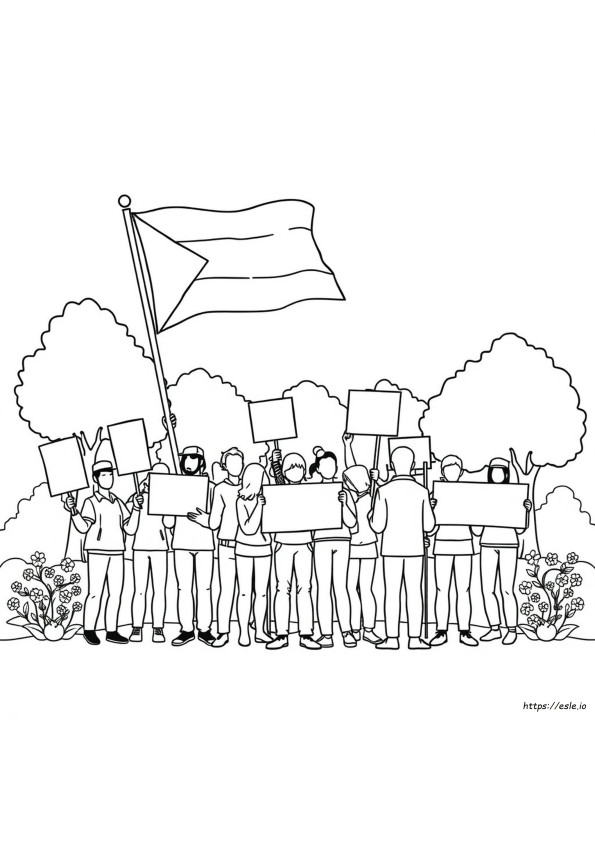 Free Palestine Coloring Pages Printable