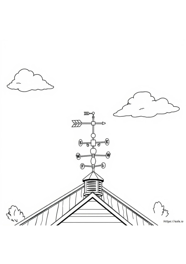 Coloriage Girouette