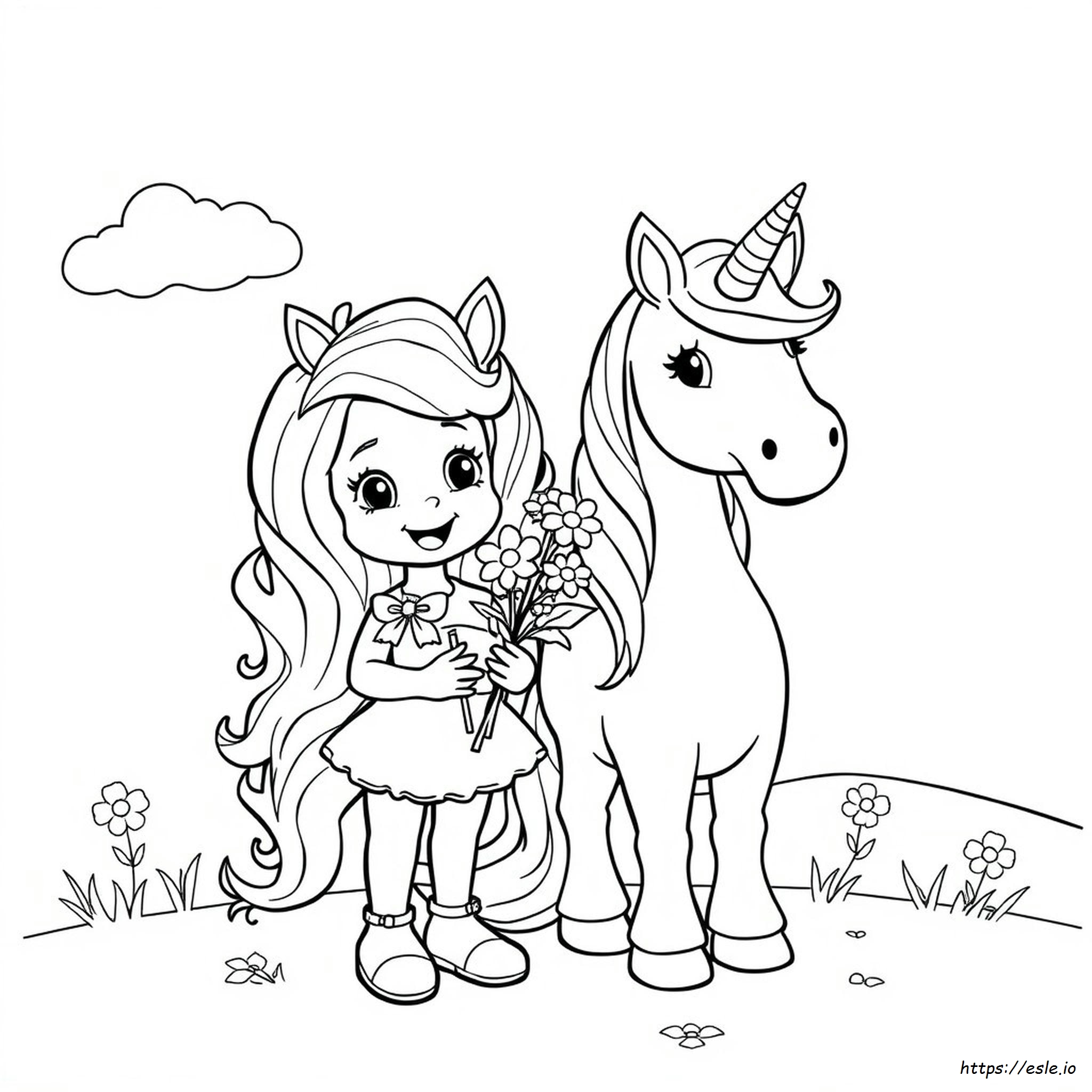 Gambar Mewarnai Lisa Frank - Lembar Mewarnai Gratis PDF