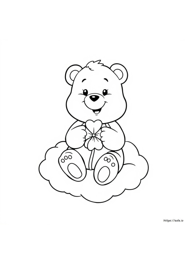Luck Care Bear Coloring Pages