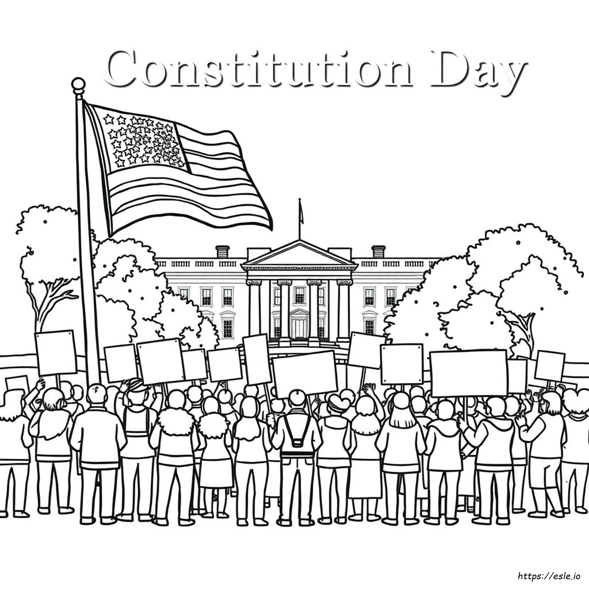 Constitution Day Coloring Pages Free