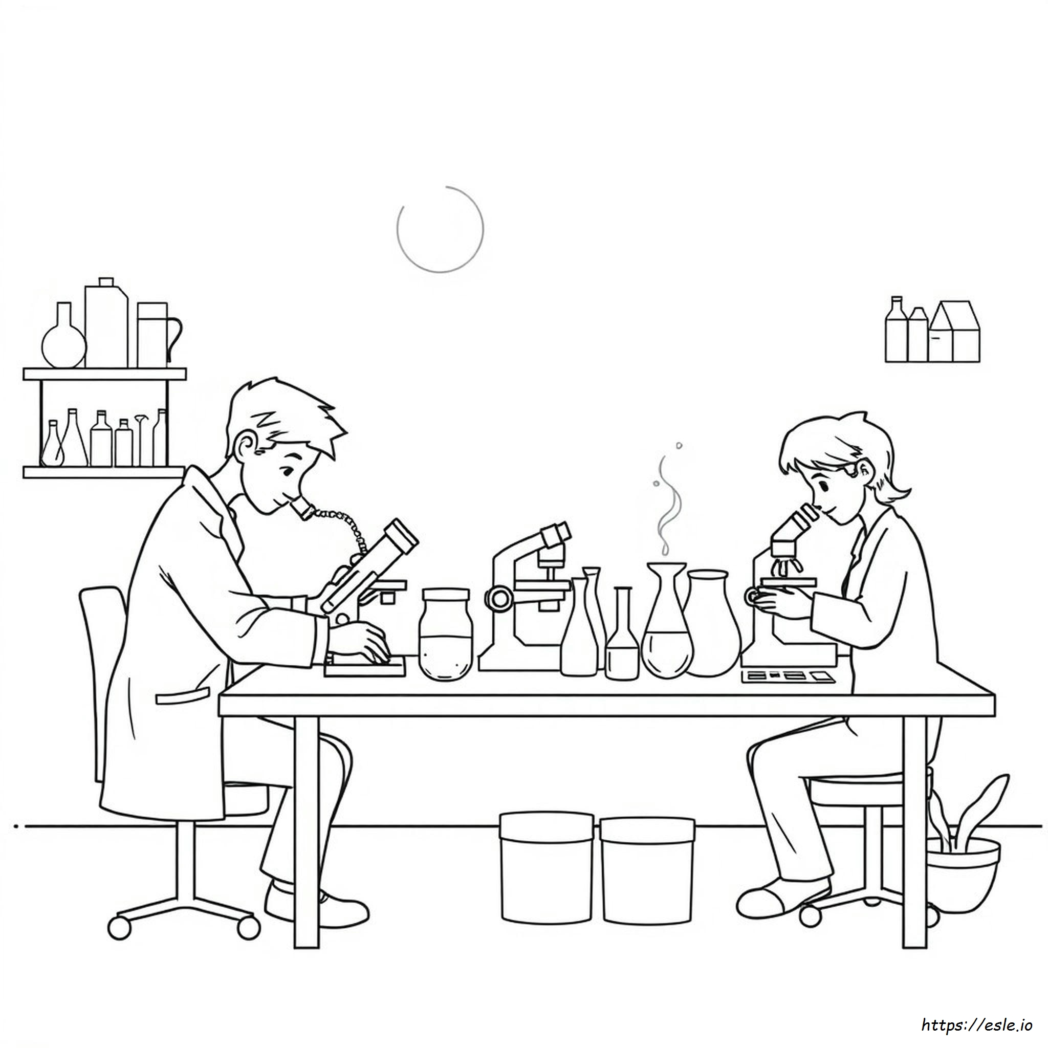 Color Science Jobs Coloring Pages