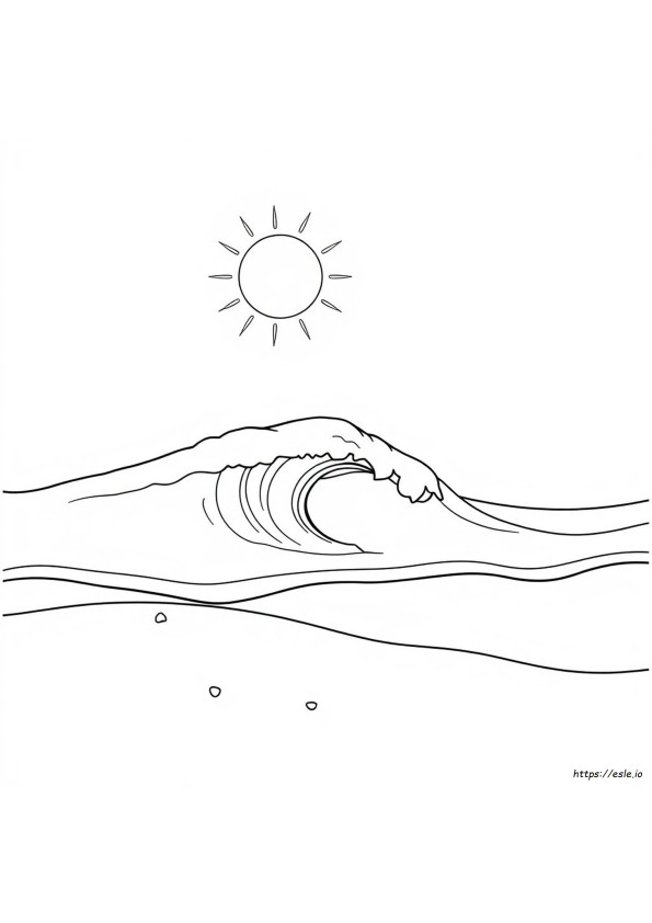 海のぬりえ