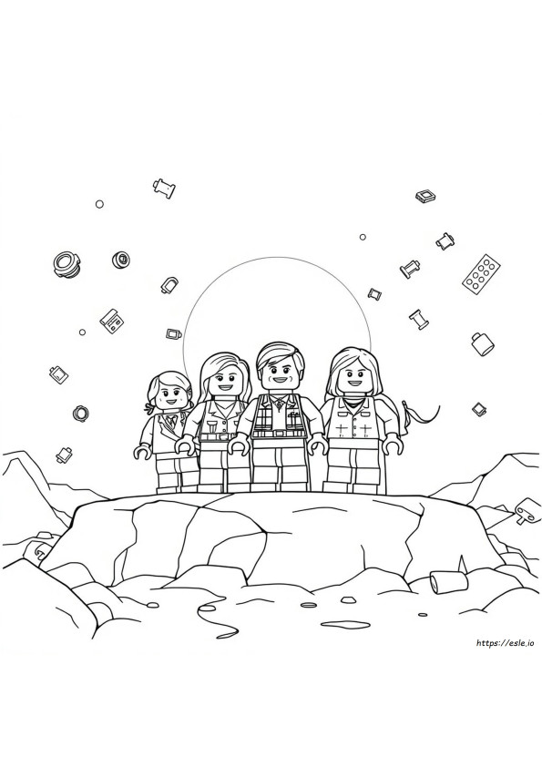 Disegni Da Colorare Di The Lego Movie