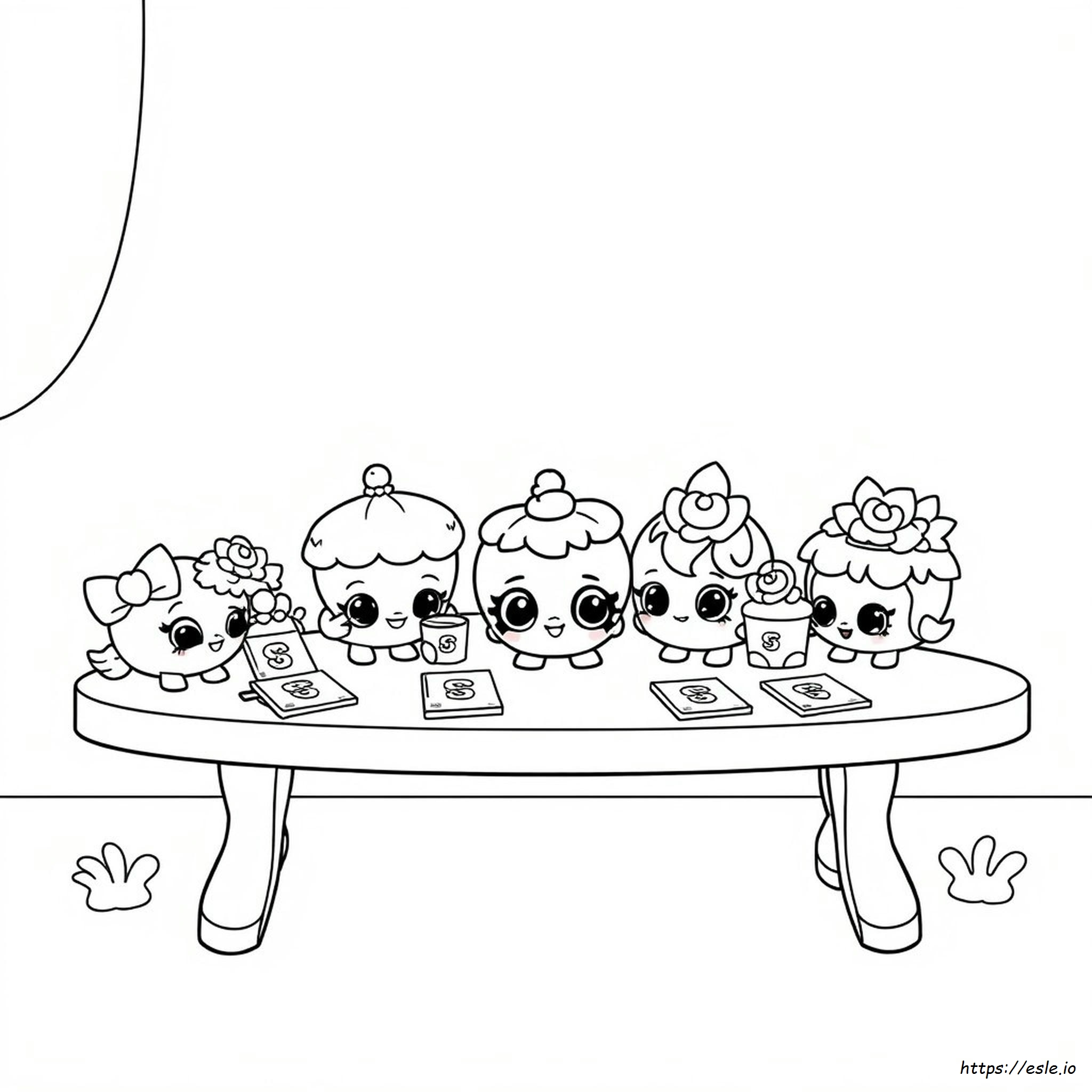 Printable Shopkins Coloring Pages for Kids - Free PDF