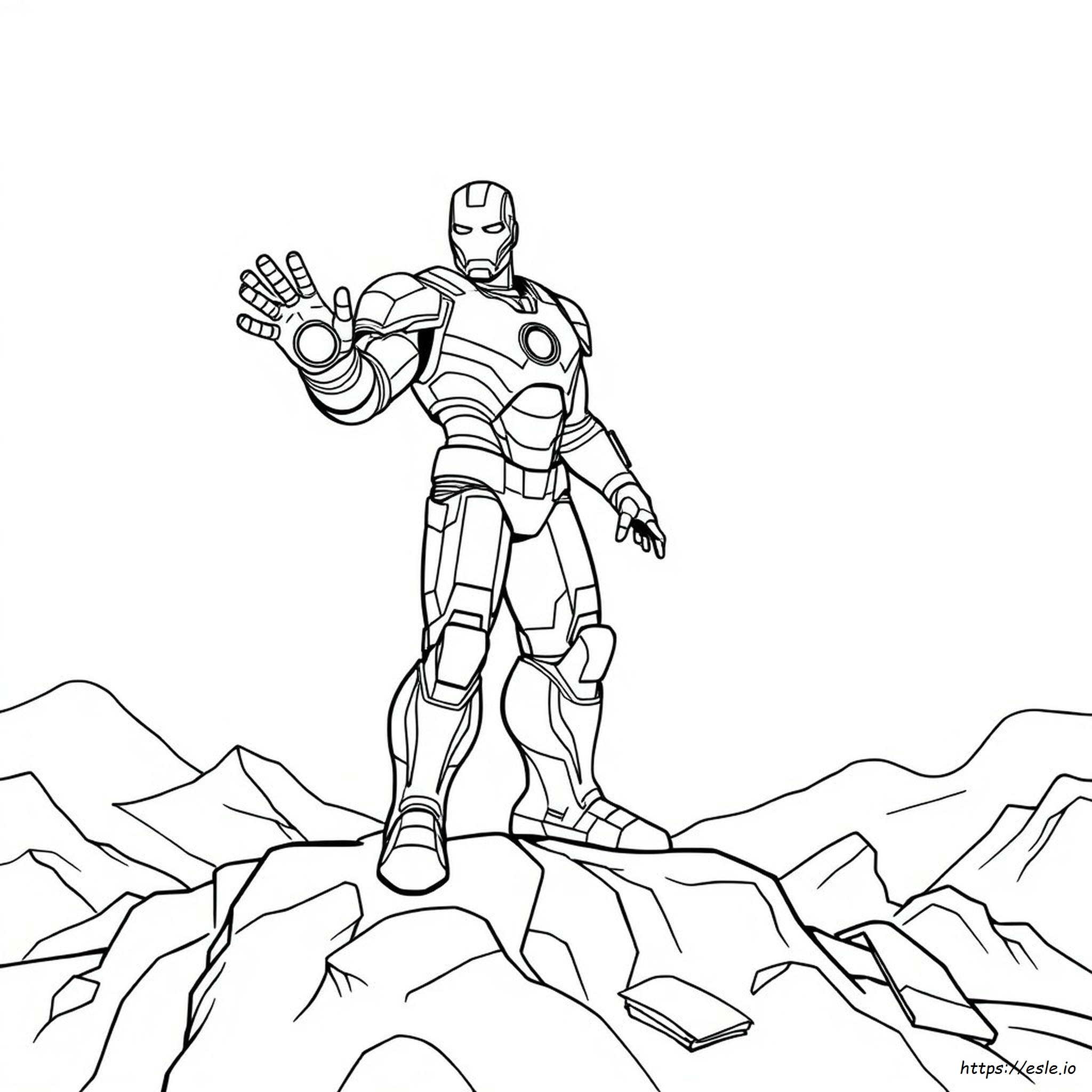 Free Printable Iron Man Coloring Pages for Kids