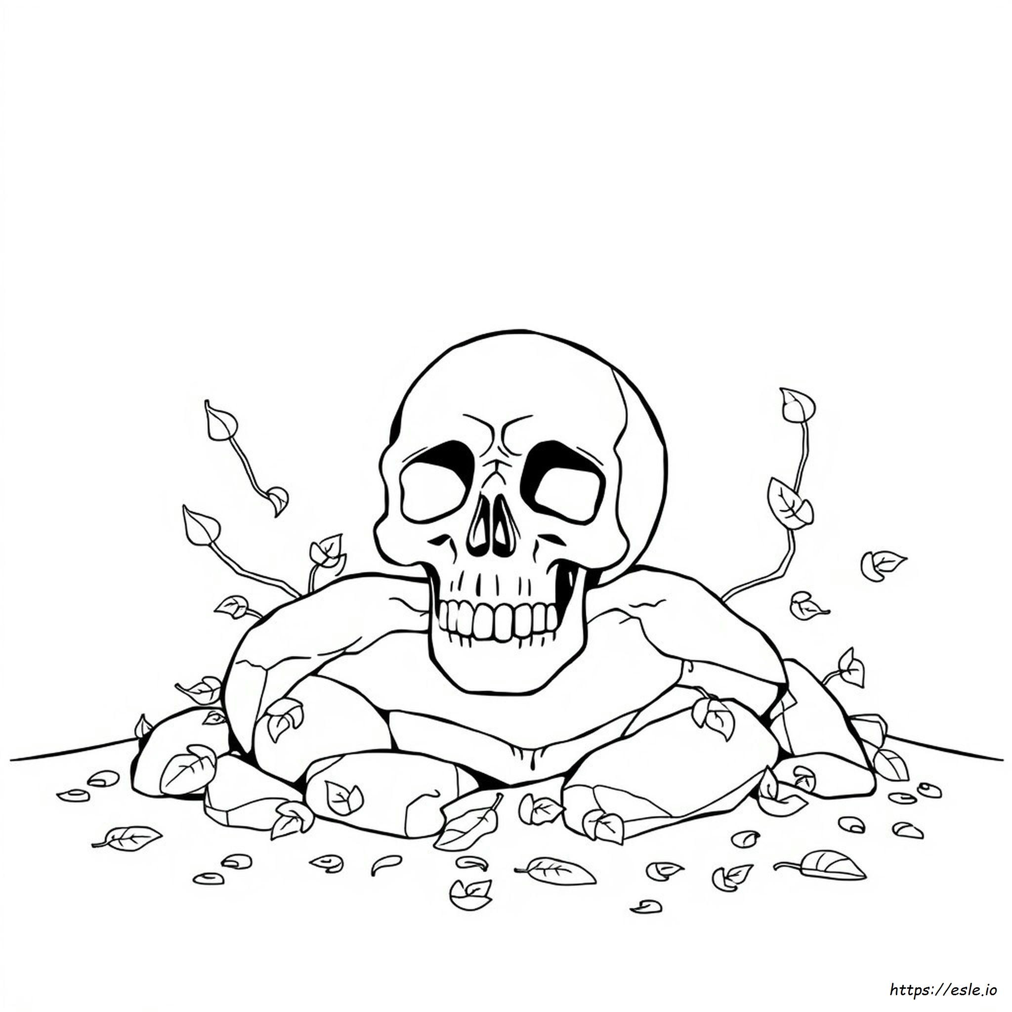 Dibujos Para Colorear De Cráneos Para Adultos - Gratis