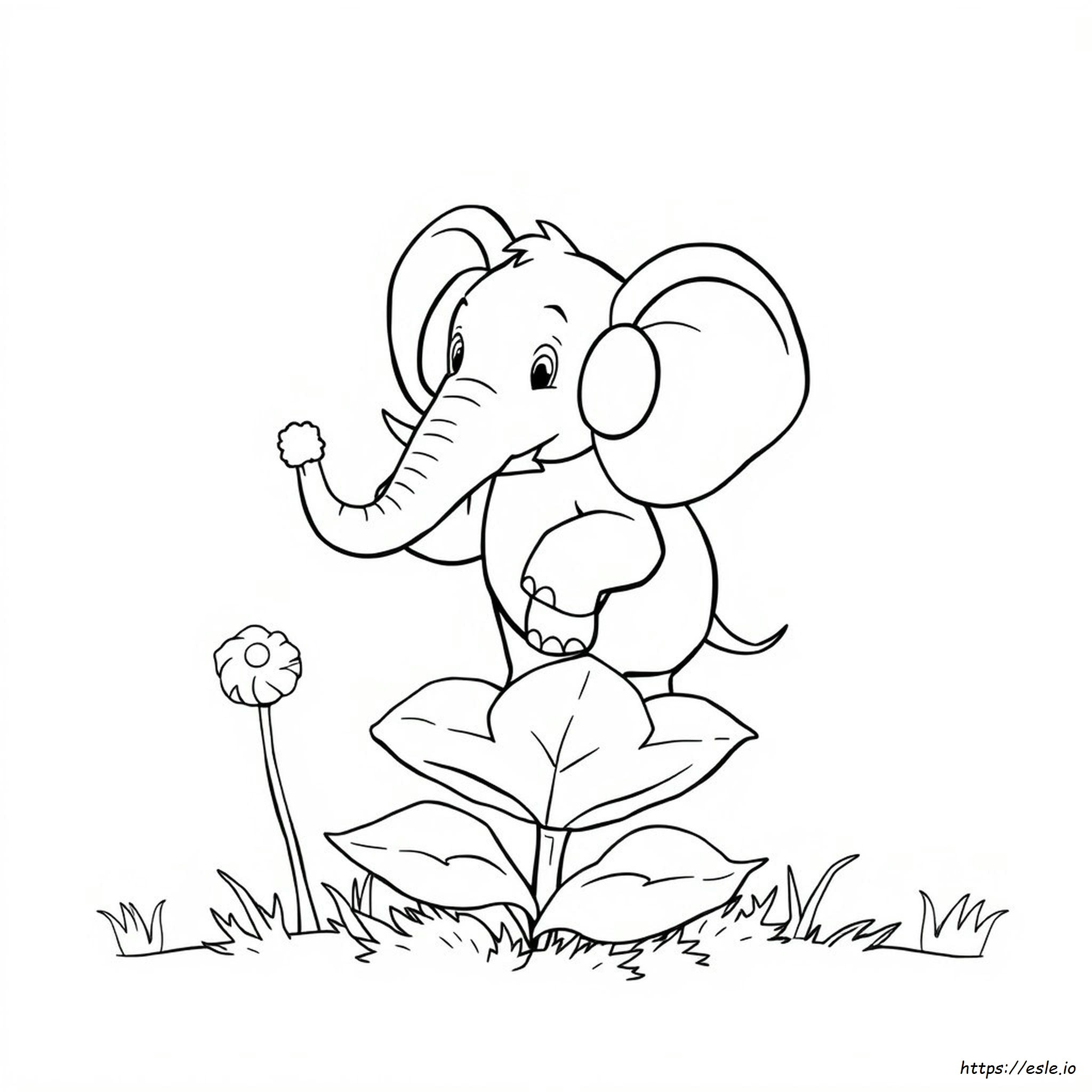 Coloriage Horton Entend Un Qui