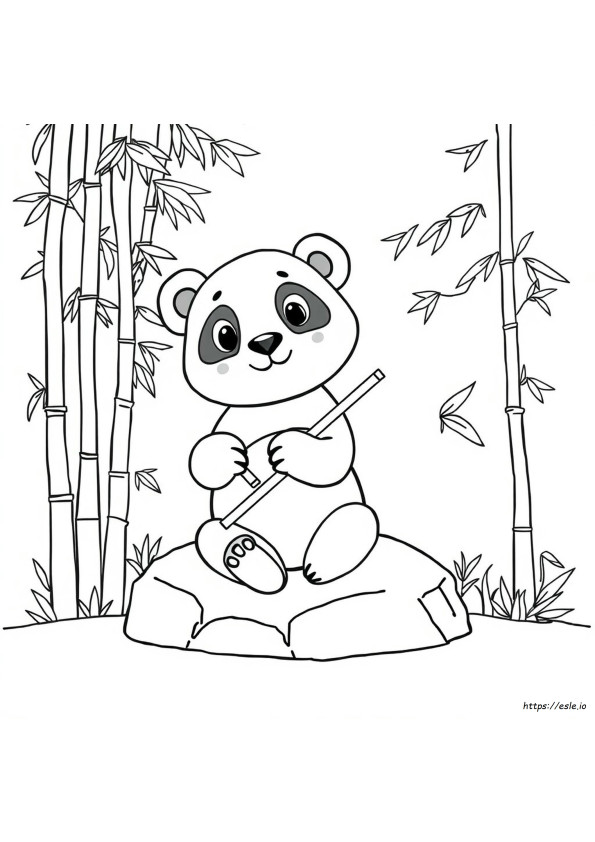 Süße Panda Bär Ausmalbilder