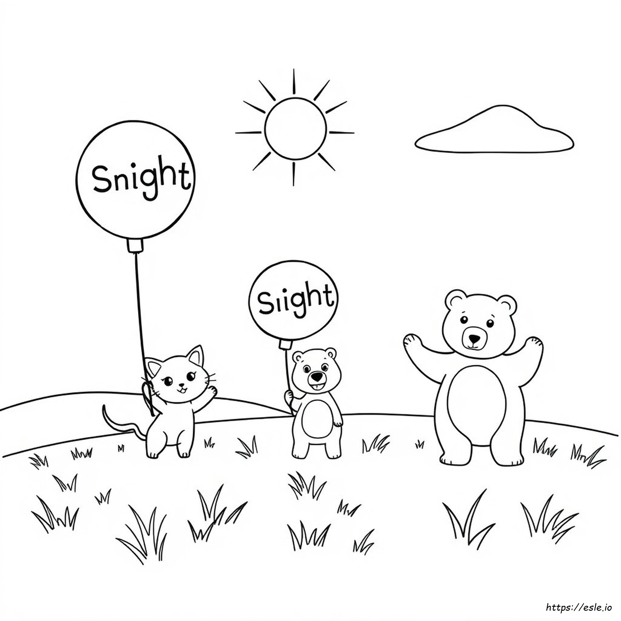 3Rd Grade Sight Word Coloring Pages - Free Printable PDF