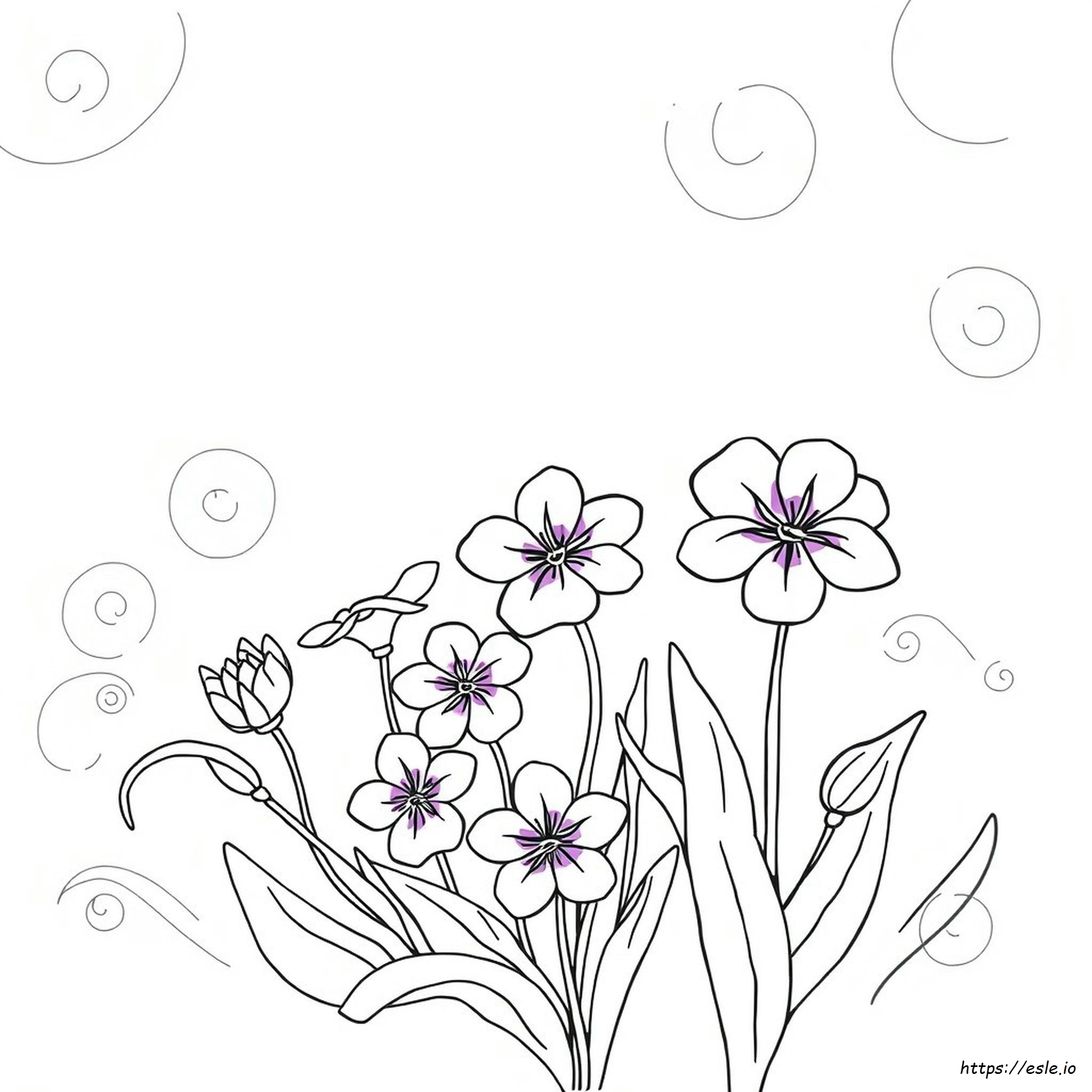 The Color Purple Coloring Page - Free Printable PDF