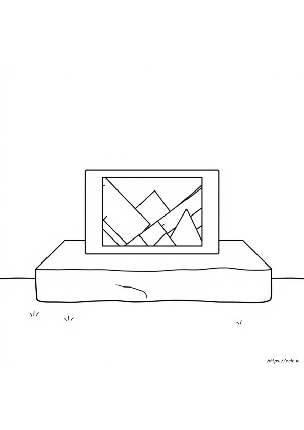 Rectangle Coloring Sheet