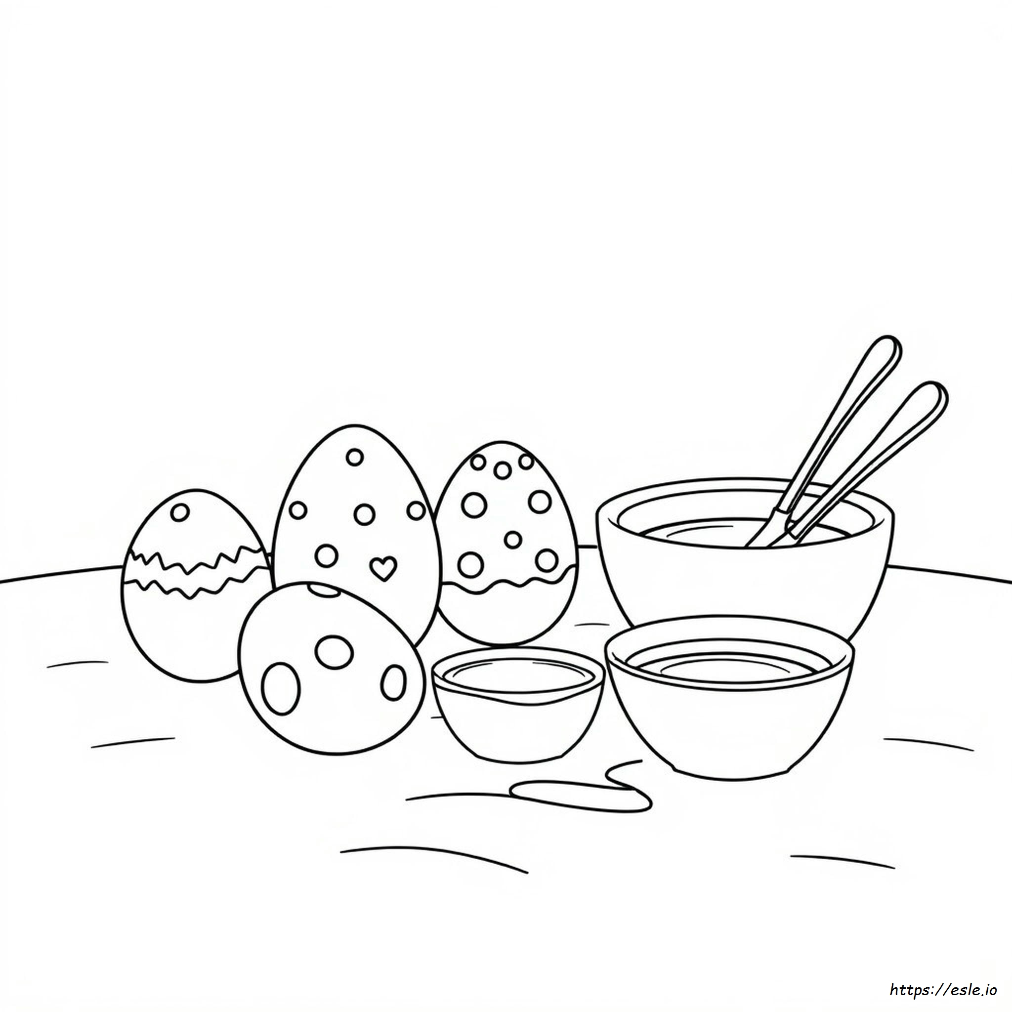 Free Printable Food Coloring Egg Dye Chart