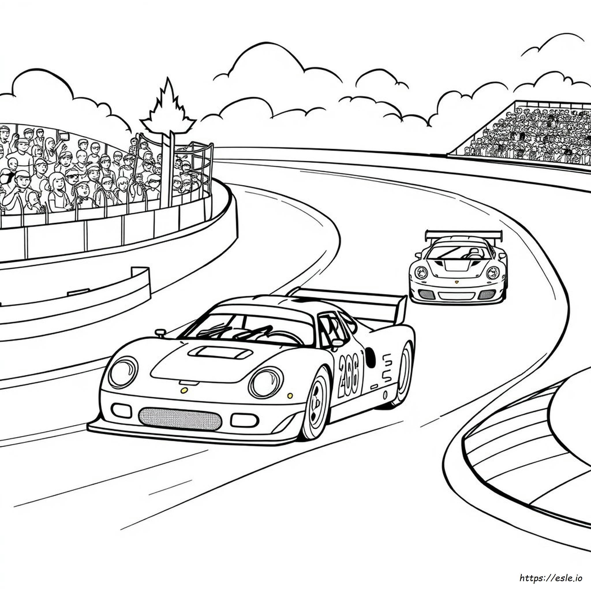 Free Coloring Pages Of Stock Cars