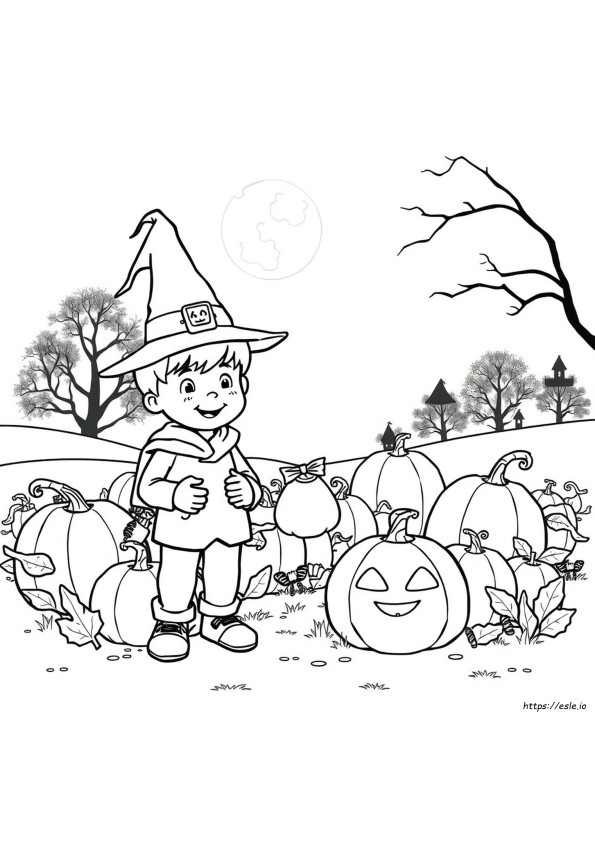 Desene De Colorat De Halloween Pentru Băieți