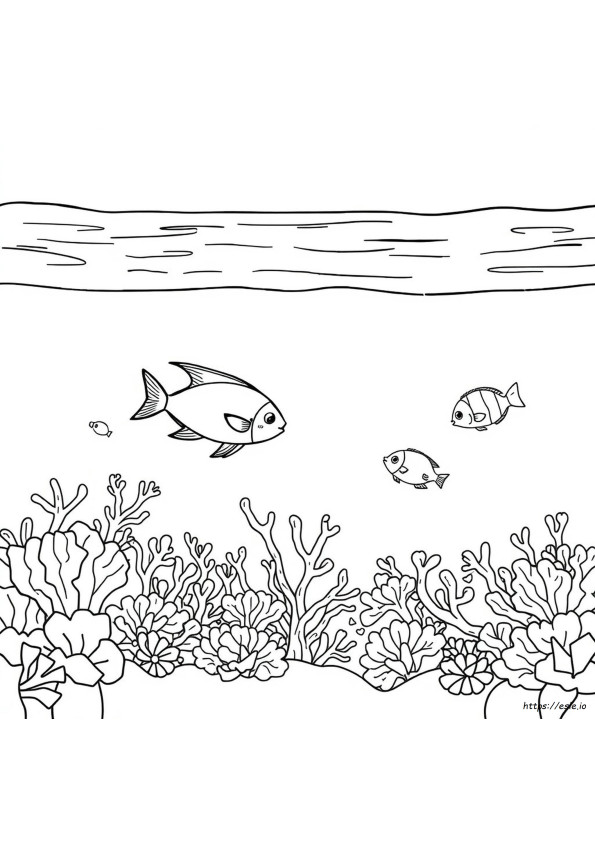 Ocean Life Coloring Pages For Adults