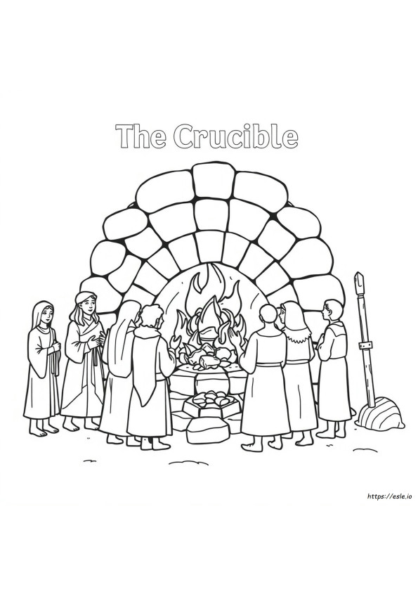 The Crucible Coloring Pages