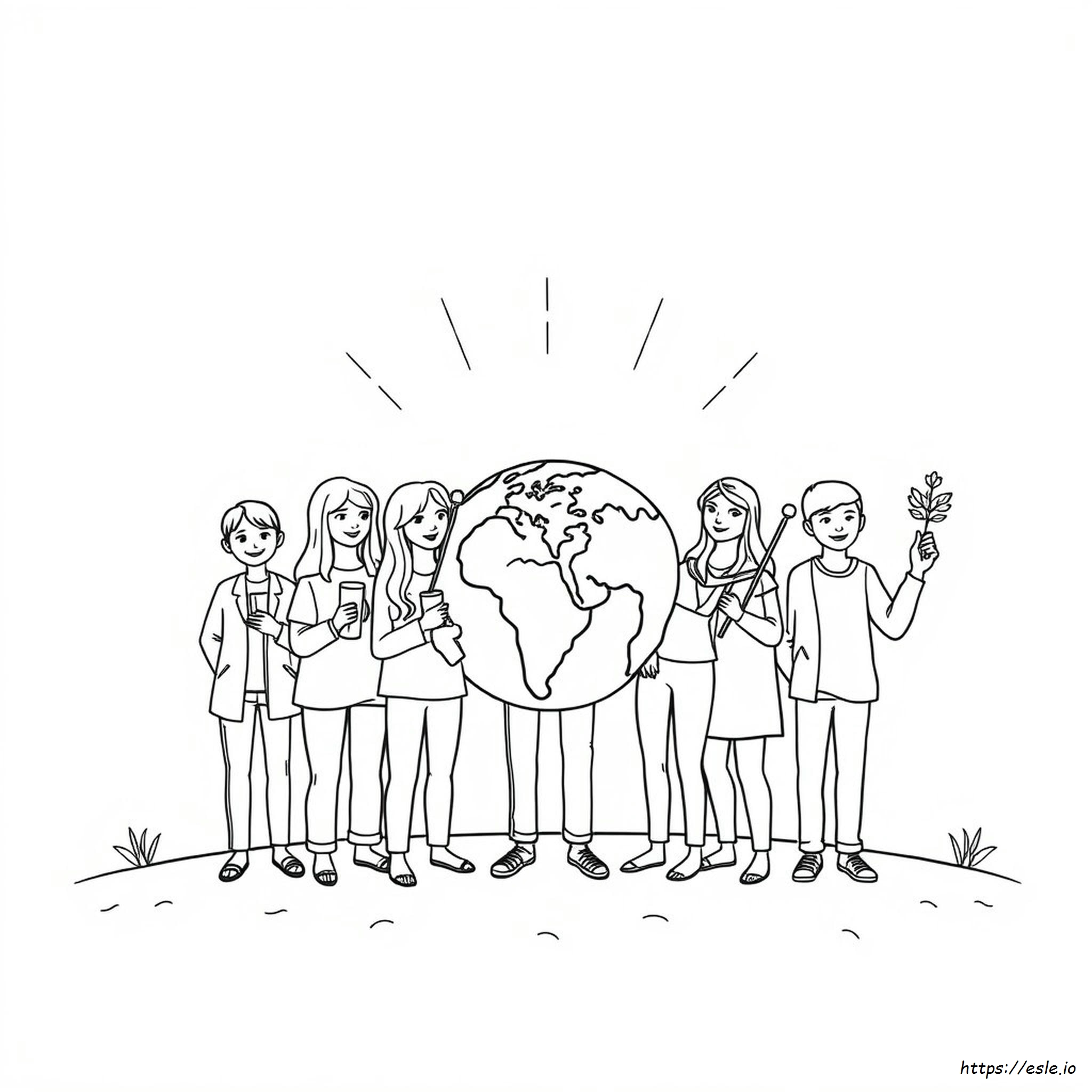 Coloriage Tous Ont Péché - à imprimer