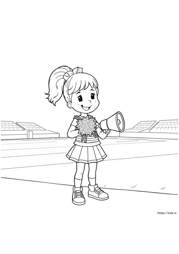 Coloriage Pom-Pom Girl