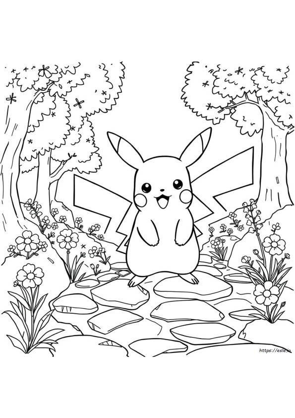 Coloring Pages Pikachu Kolorowanka