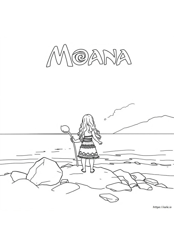 Moana Colouring Pages To Print
