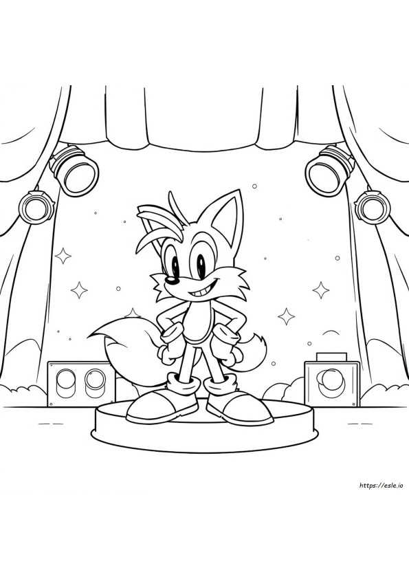 Friday Night Funkin Tails Exe Coloring Pages