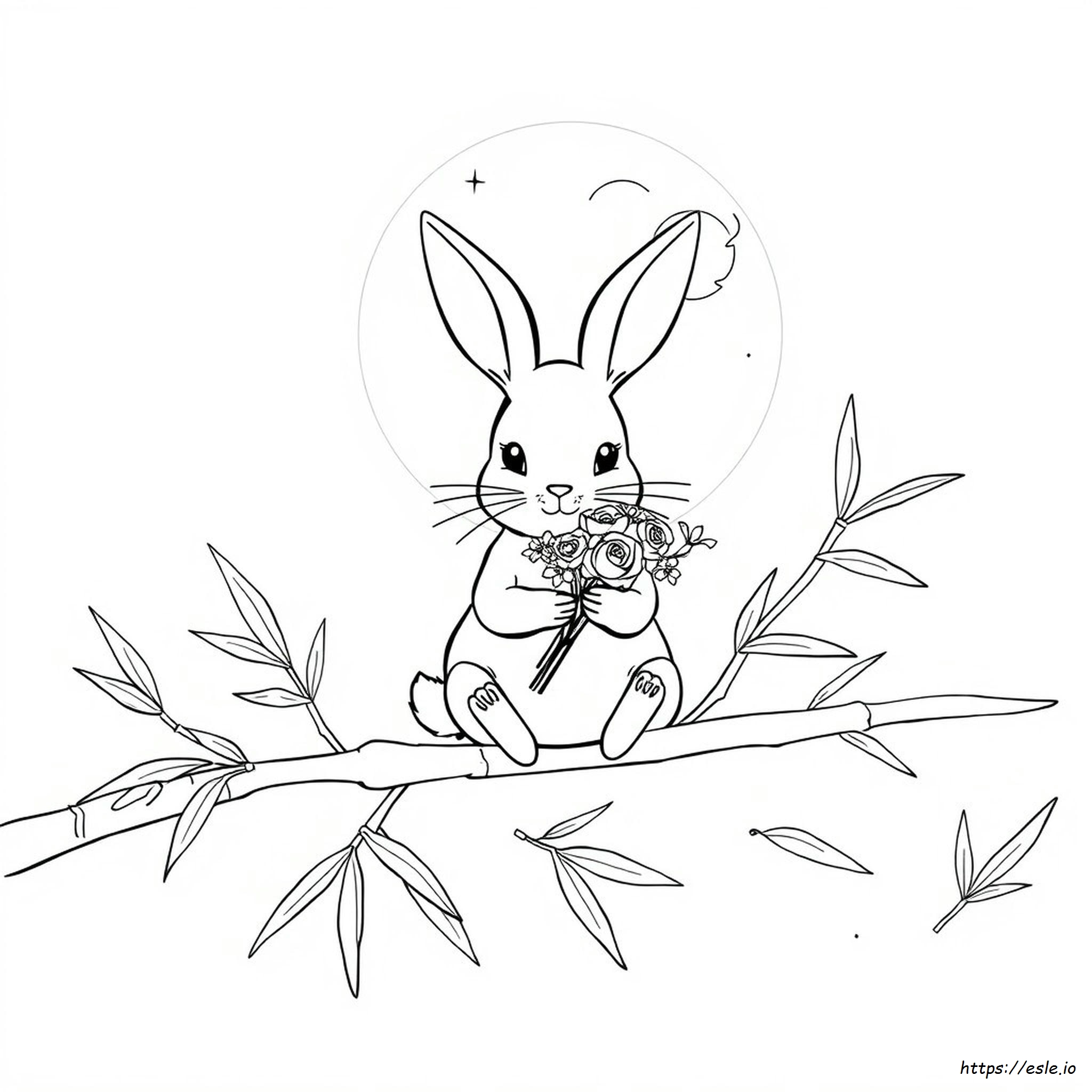 Year Of The Rabbit 2023 Coloring Page - Free Printable PDF
