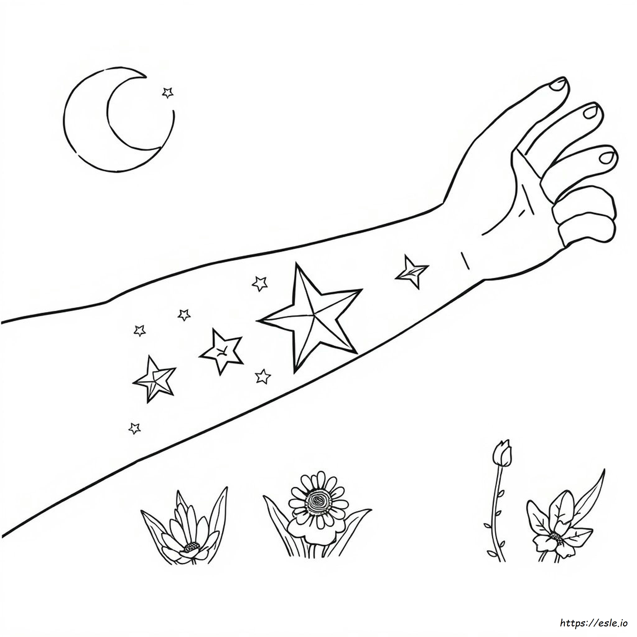Dibujos De Tatuajes Para Colorear - Gratis Para Imprimir