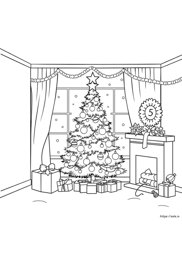 Free Online Christmas Coloring Pages For Adults
