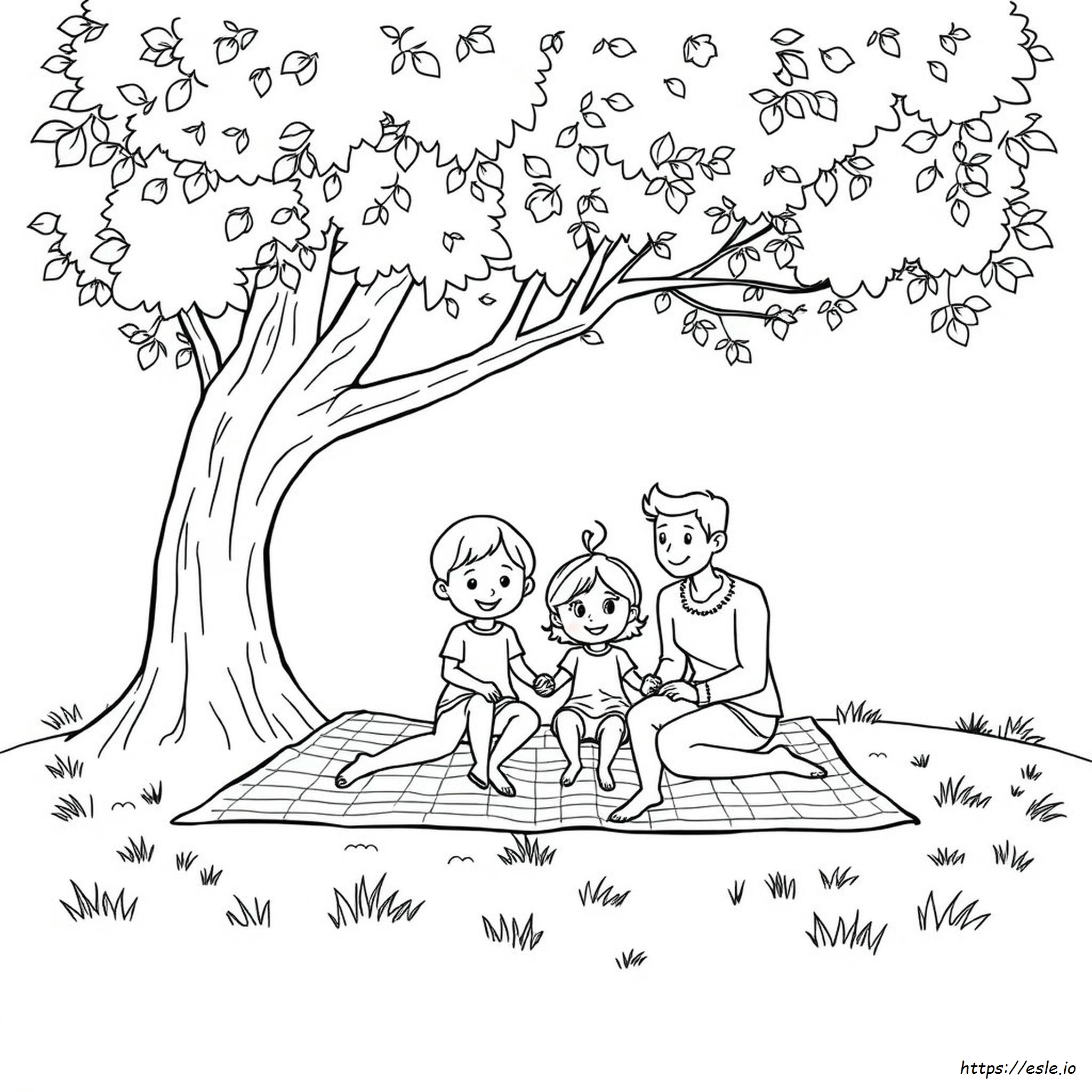 Family Coloring Sheet