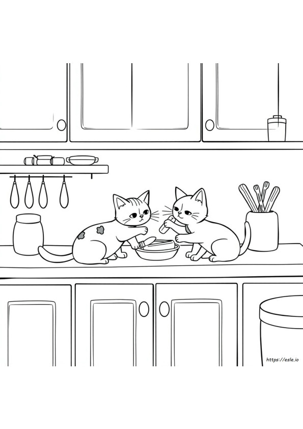 Cats Vs Pickles Coloring Pages