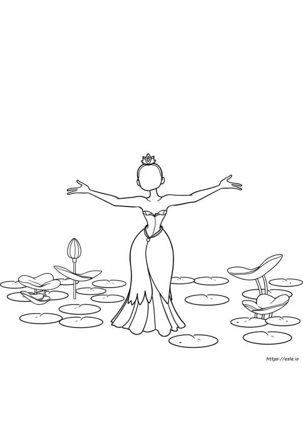 Free Coloring Pages Of Princess Tiana