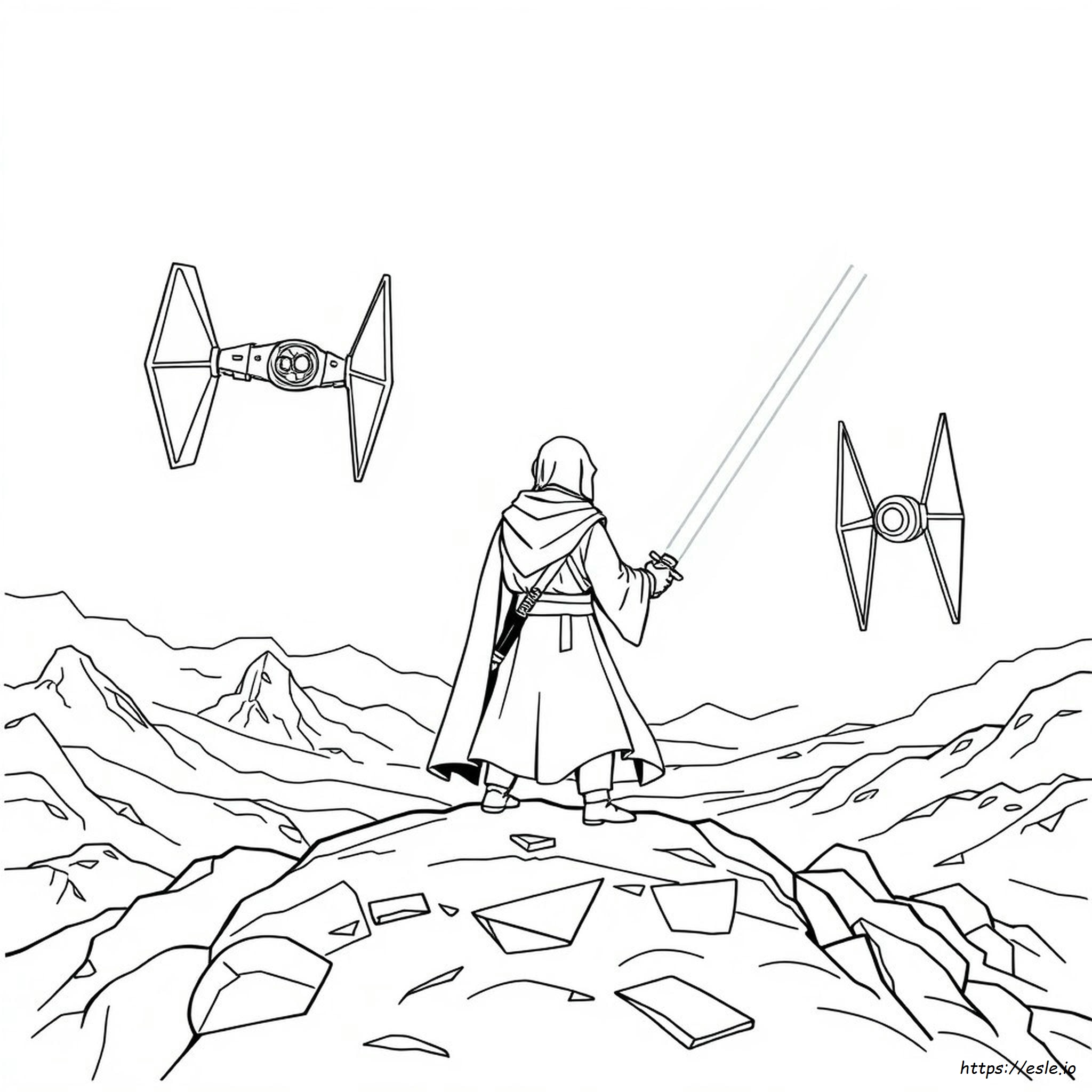 Kolorowanka Star Wars Do Druku - Za Darmo