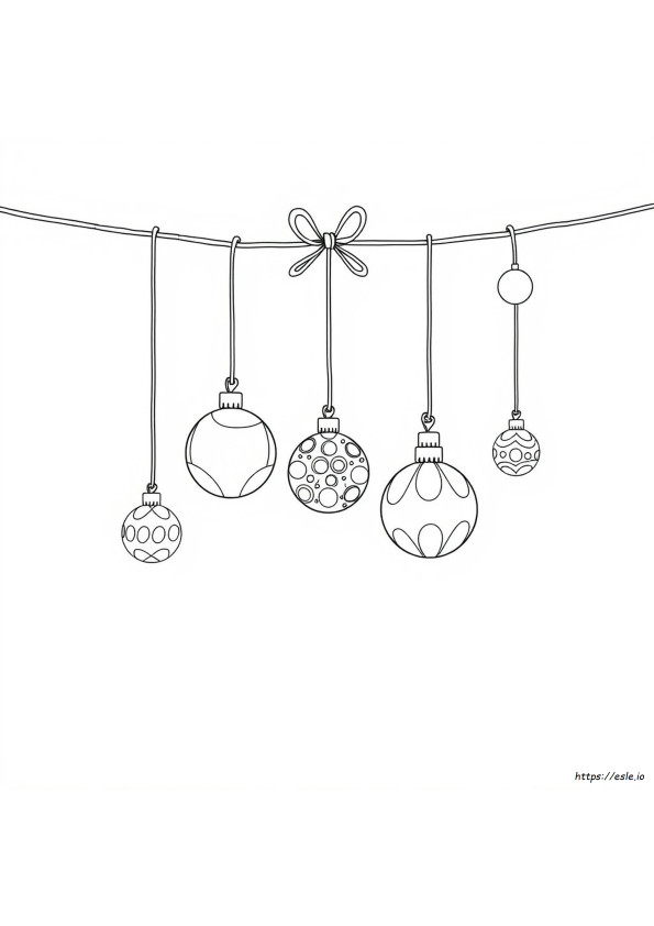 Bauble Coloring