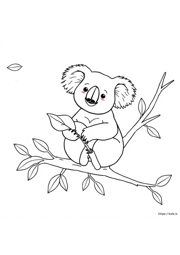 Livro De Colorir De Coala