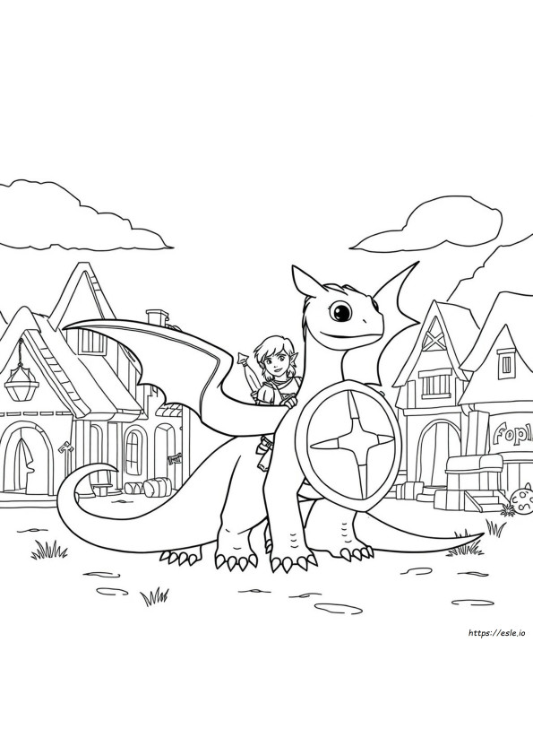 Dragon Trainer: Disegni Da Colorare E Stampare