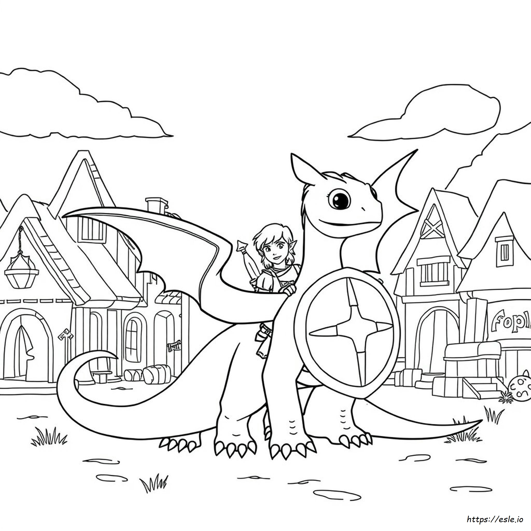 How To Train Your Dragon Coloring Pages Printable