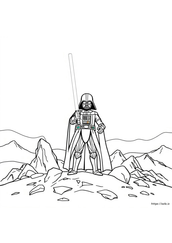 Darth Vader Kolorowanka