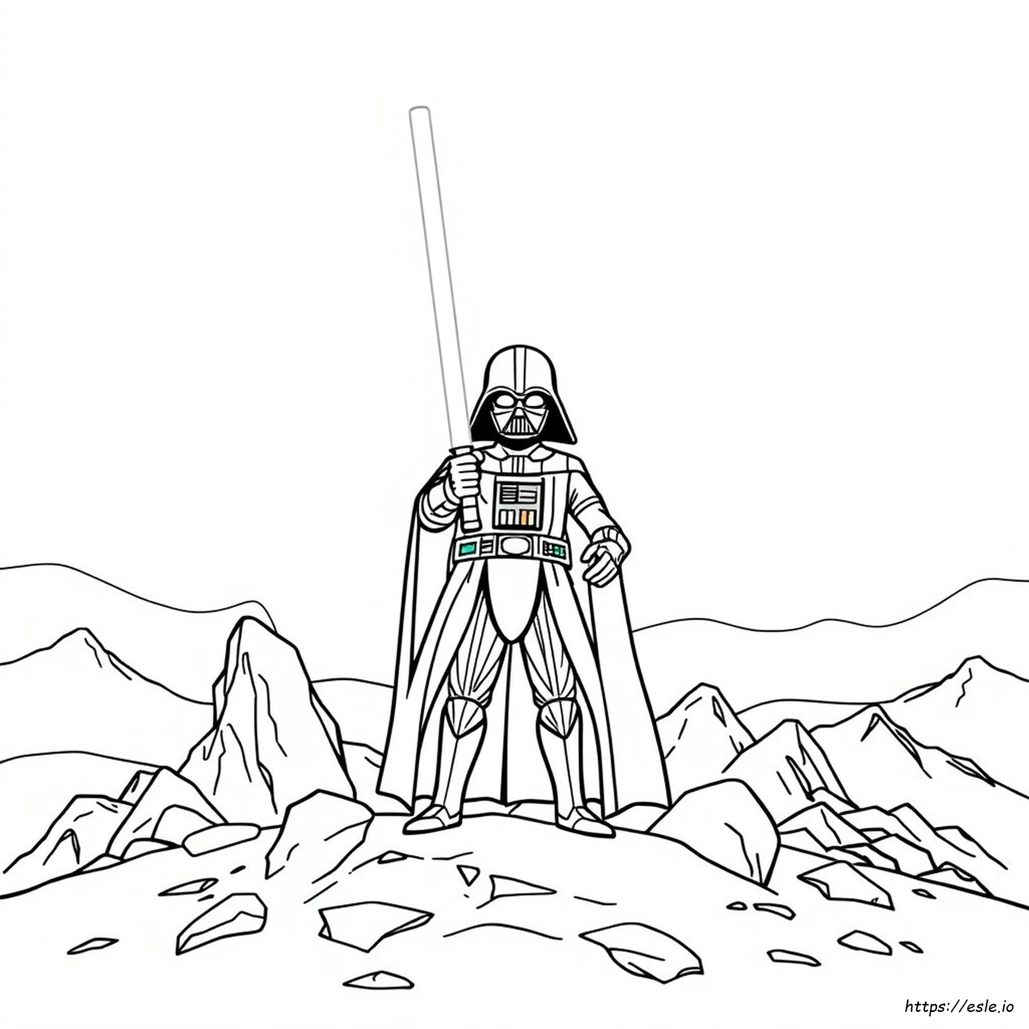 Darth Vader Coloring Book