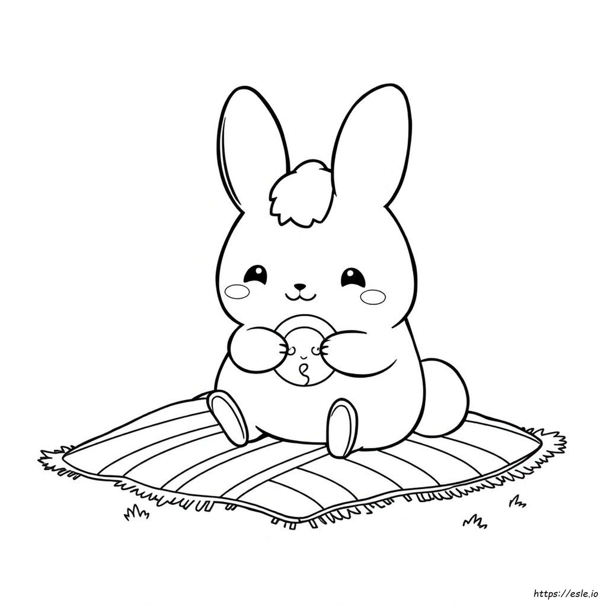 Cinnamoroll Colouring Pages Free