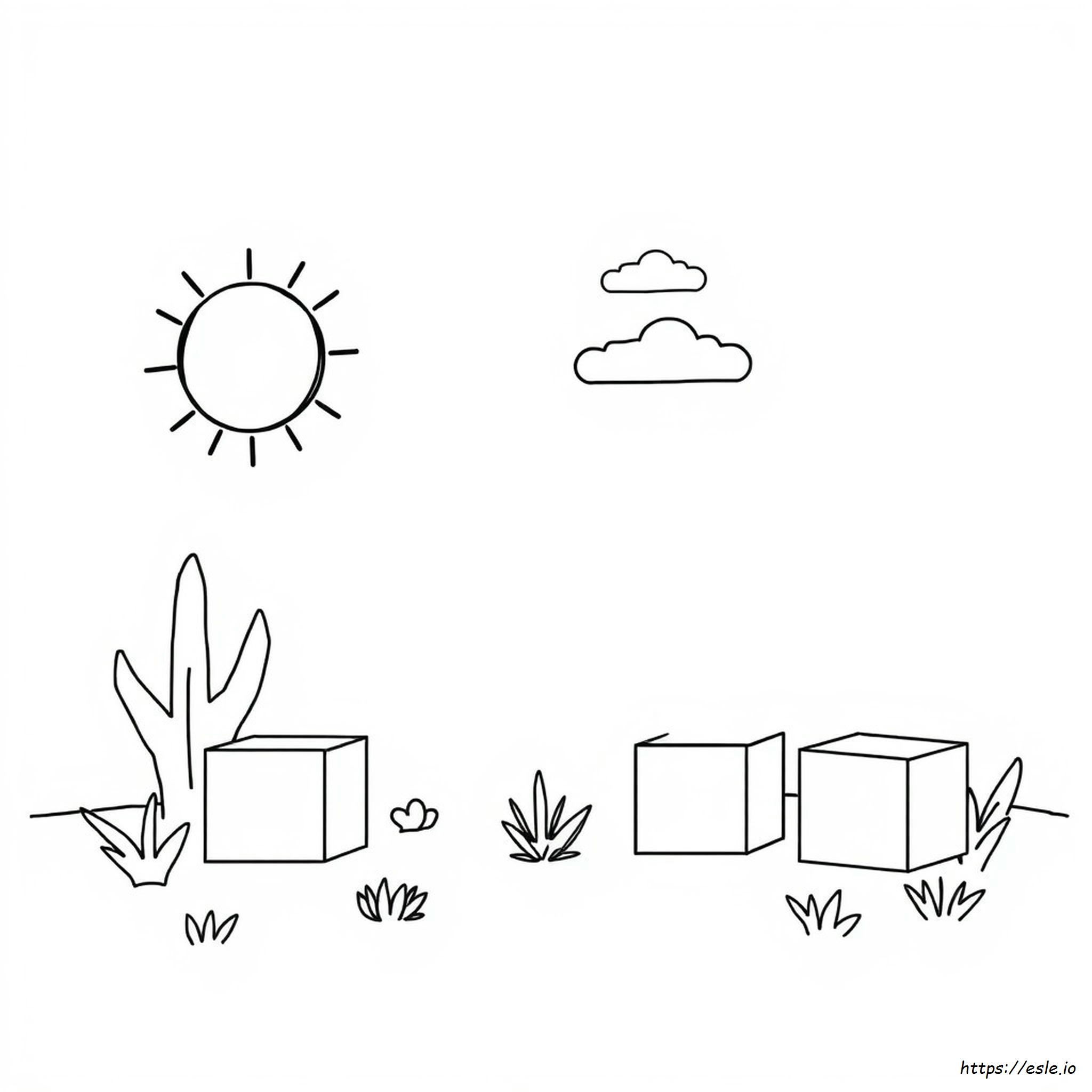 Color Analysis Picture Quiz Coloring Page