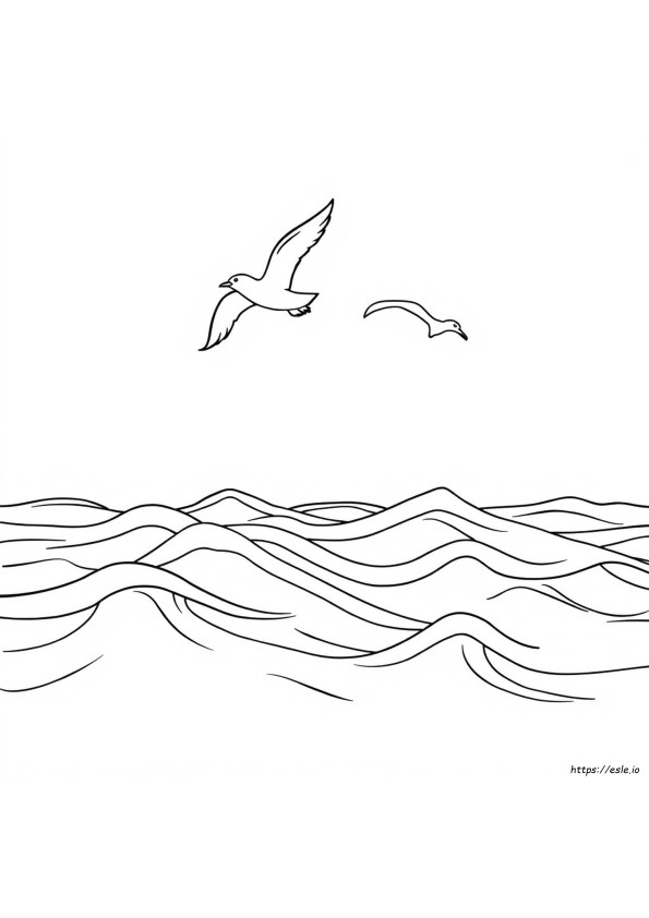 Ocean Coloring Book Pages