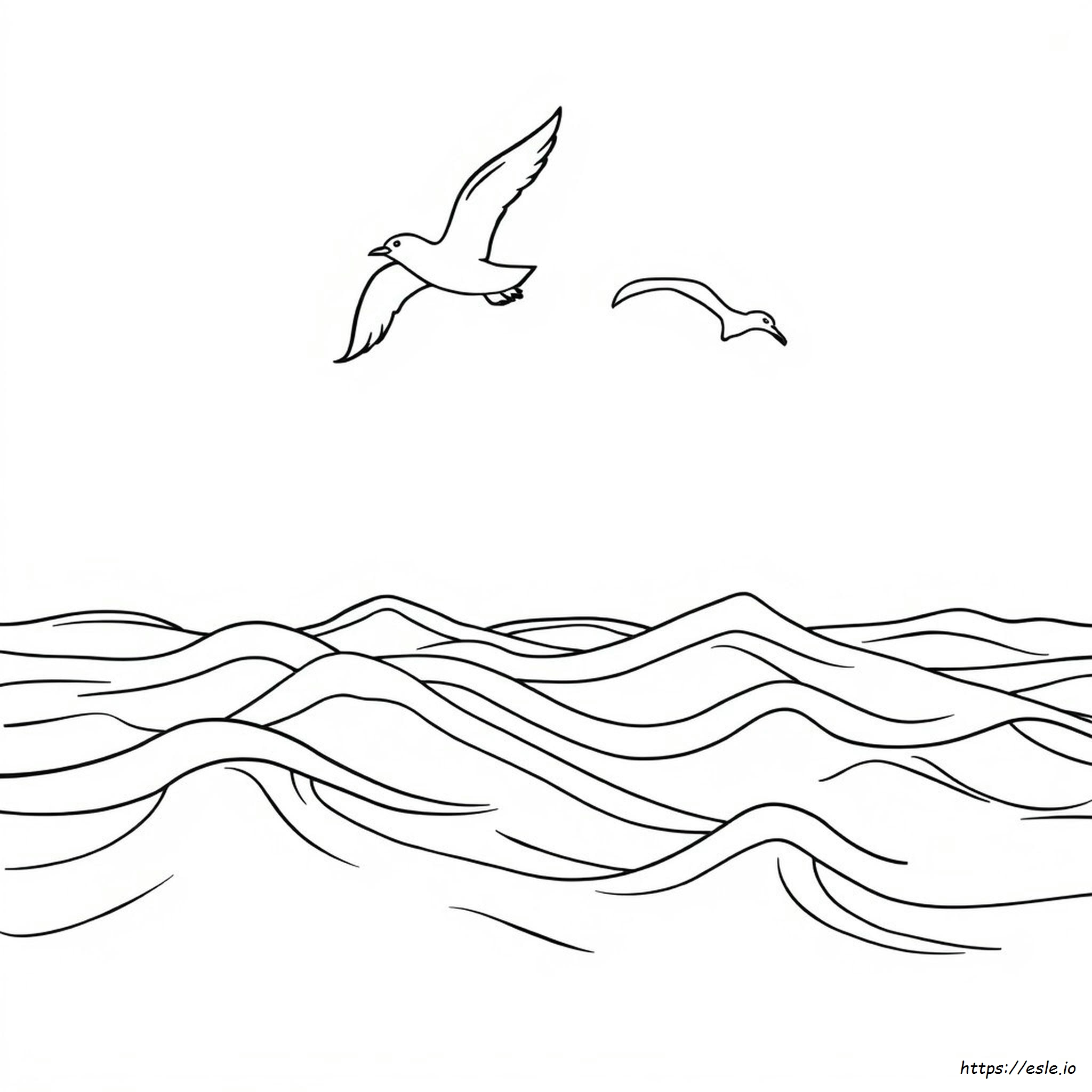 Ocean Coloring Pages - Free Printable PDF