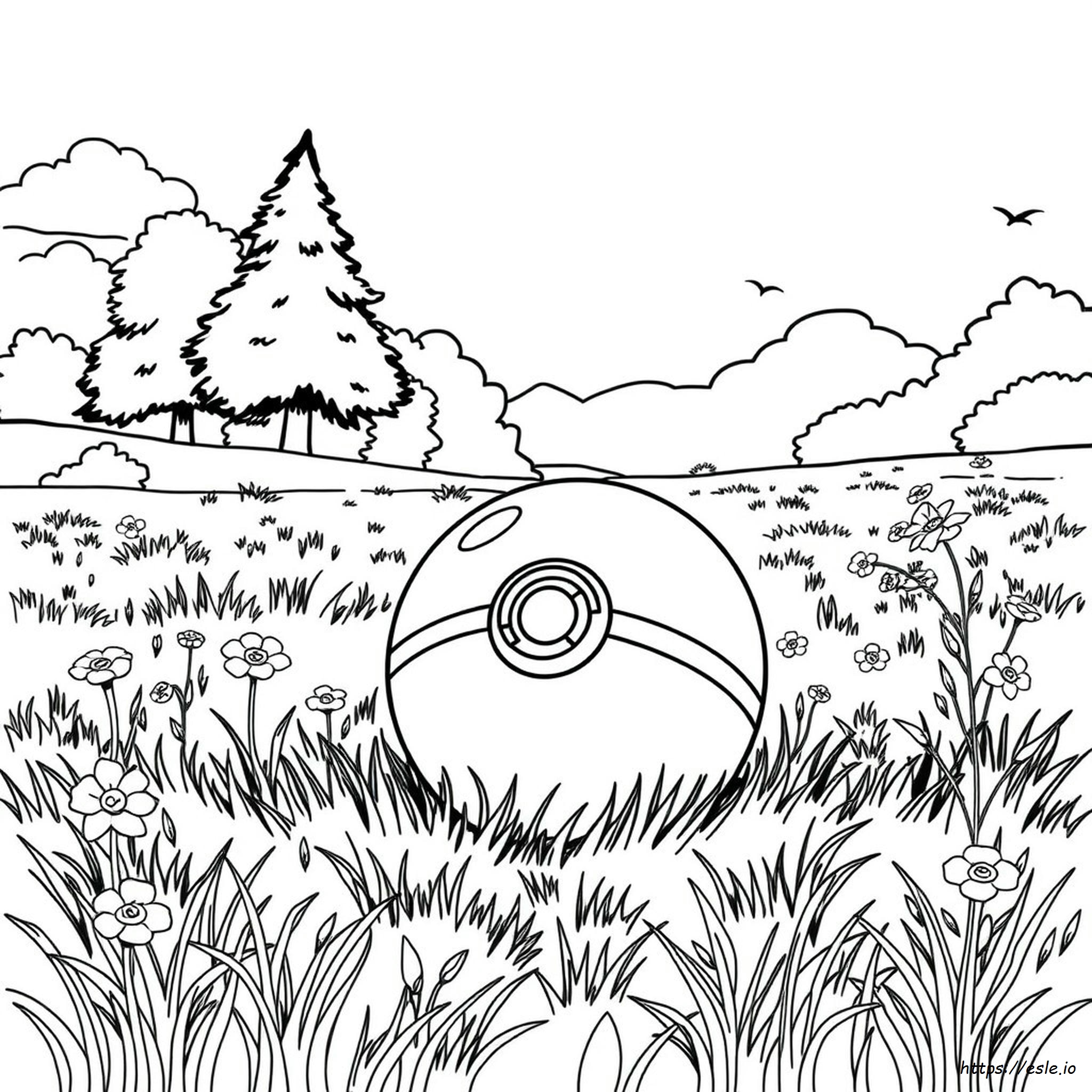 Pokemon Coloring Page Free Printable