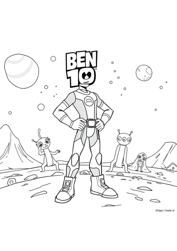 Disegni Da Colorare Online Ben Ten